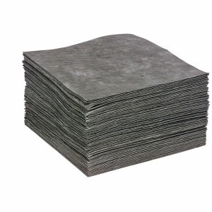 A picture of a stack of grey soaker pads