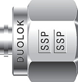 SSP 3/8" SS Duolock Tubing Cap, D6P