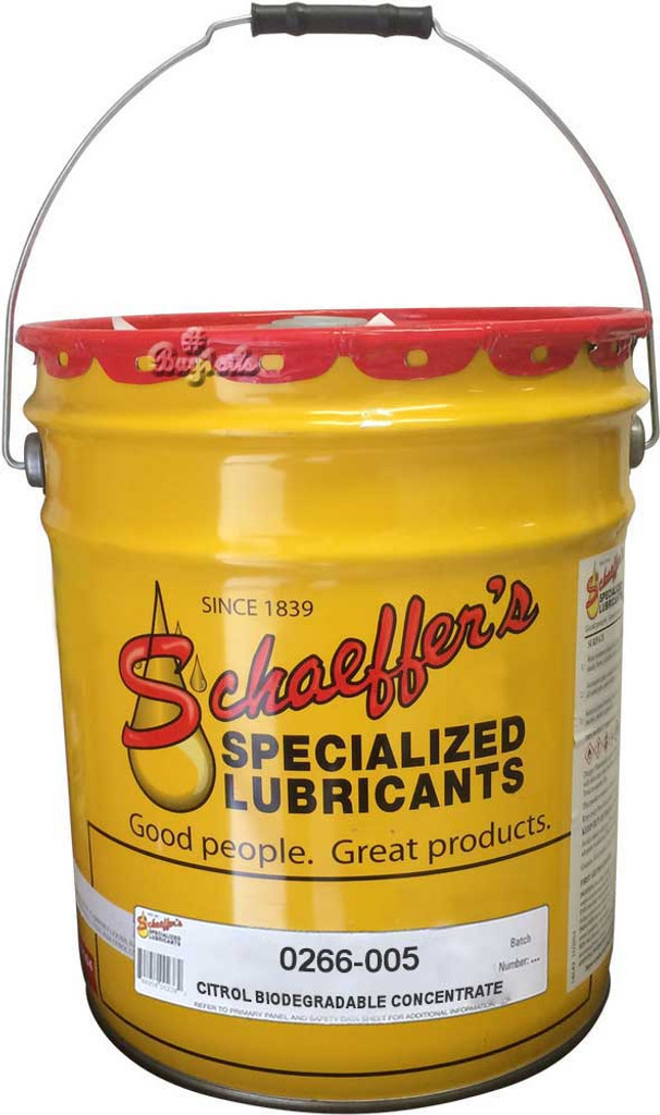 Schaeffer Citrol 266 Citrus Cleaner/Industrial Degreaser, 5 Gallon Bucket -  PeakPVF