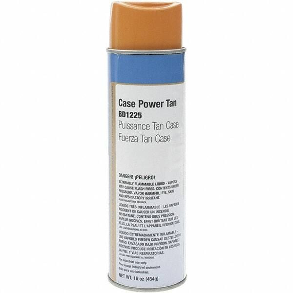 Case Power Tan Spray Paint, High Solids, 16oz