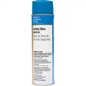 Safety Blue Spray Paint, High Solids, 16oz