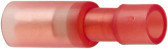 Bullet Female Disconnect Electrical Crimp Connector 22-16 AWG, 0.176" Connector Size, Full Nylon Insulation