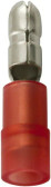 Bullet Male Disconnect Electrical Crimp Connector 22-16 AWG, 0.176" Connector Size, Nylon Insulation