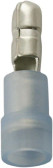 Bullet Male Disconnect Electrical Crimp Connector 16-14  AWG, 0.176" Connector Size, Nylon Insulation