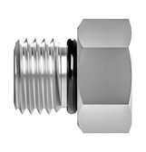 SSP Straight Thread Plug, 9/16-18 Male SAE, P/N ISS6GP