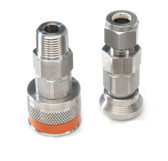 SSP QC Series Quick Coupler Body, 1/4" Body x 1/4" MNPT, 316SS, P/N QC4-B-4PM-316