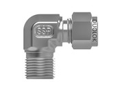 SSP Duolok Male Elbow, 316 SS, 1 in Tube Fitting x 1 in MNPT, P/N ISSD16ME16