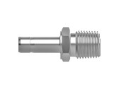 SSP 3/8" Tubing x 1/4" MNPT 316SS Male Adaptor, ISSD6MA4