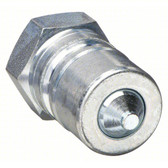 Parker Hydraulic Quick Connect Male Hose Coupling, 3/4" Body, 3/4" FNPT, 2500 PSI WP, Steel 