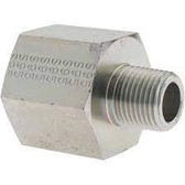 Compact High Pressure Steel Reducer 1" FNPT X 3/4" MNPT