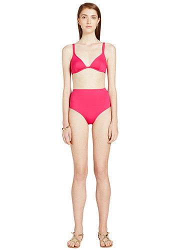 FRAMBOISE CLASSIC BIKINI WITH HIGH WAISTED PANT FRONT