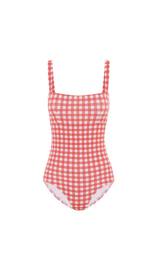 ROUGE GINGHAM BANDEAU ONE PIECE