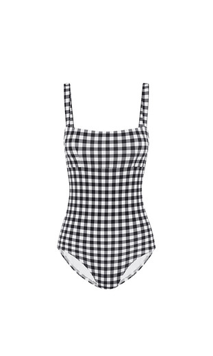 CLASSIC GINGHAM BANDEAU ONE PIECE