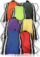 Reflective Sports Drawstring Backpack
