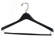 Plastic Suit Hanger with Moveable Bar
