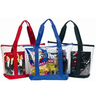 Clear Zipper Tote