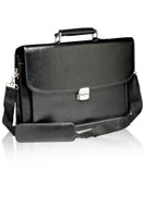 Black Leather Briefcase