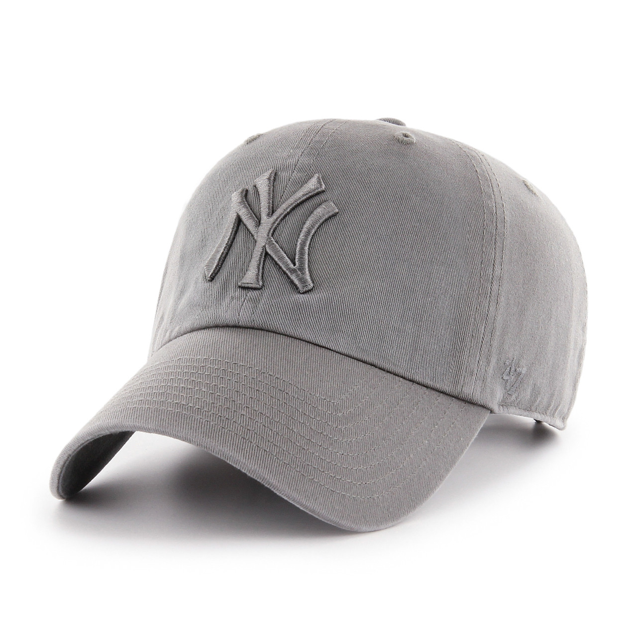 grey yankees hat