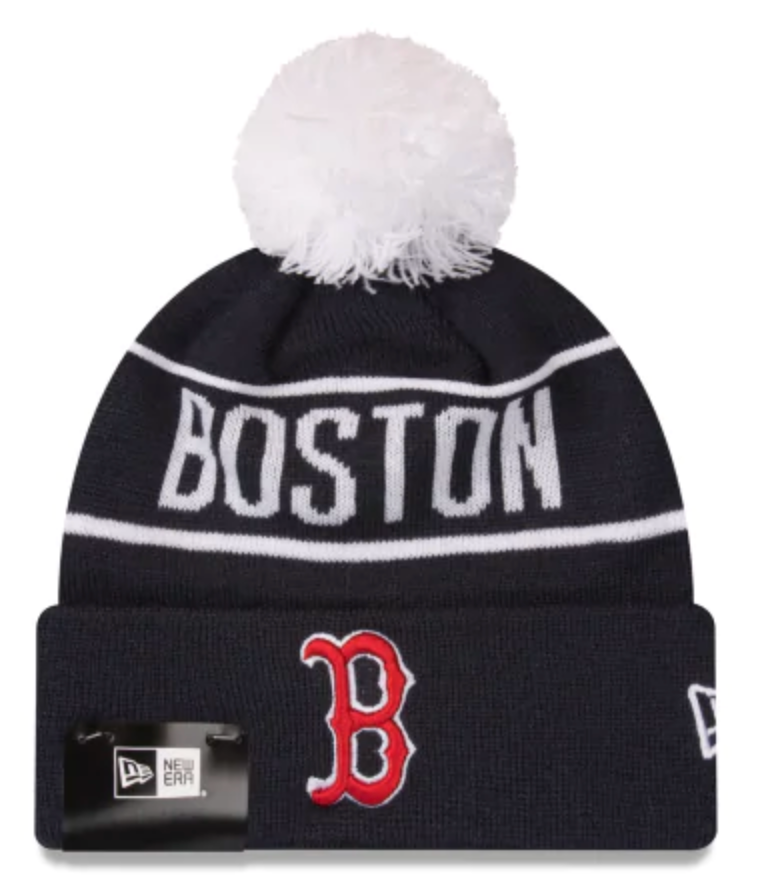new era red sox beanie