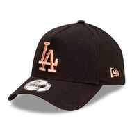 New Era 9Forty Los Angeles Dodgers AFrame Black Ladies Cap