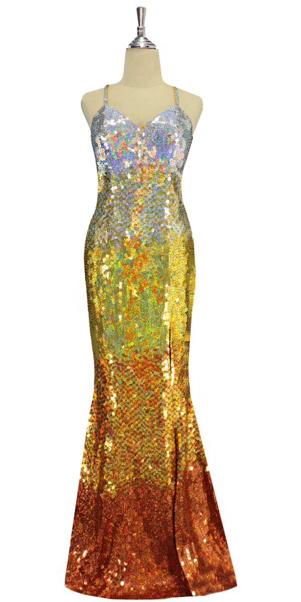 sequinqueen-long-hologram-silver-light-gold-old-gold-and-copper-sequin-dress-front-9192-073.jpg