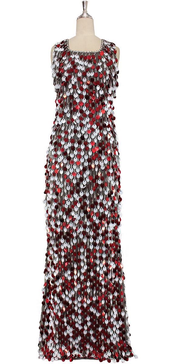 sequinqueen-long-red-silver-sequin-dress-front-9192-090.jpg