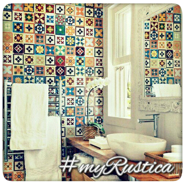 painted mexican tiles