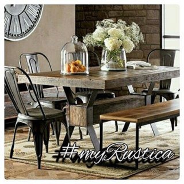 rustic dining rooms photos