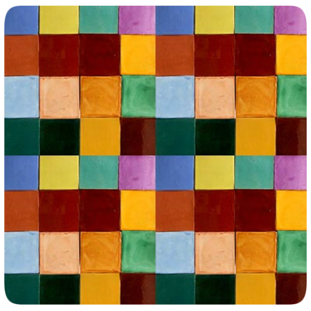 decorative solid color tiles