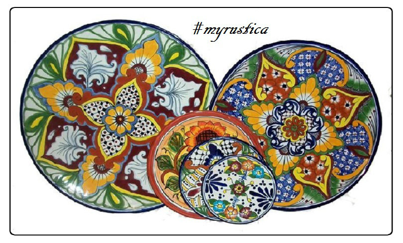 decorative plates and talavera tableware