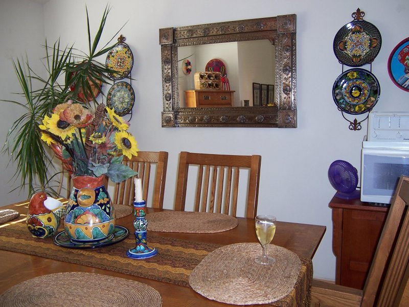 mexican tin mirror