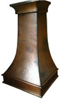 signature copper range hood tall