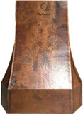 custom kitchen copper range hood