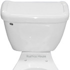 rustic mexican white toilet for bathroom
