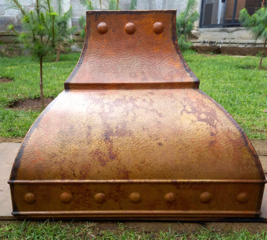 discounted vintage copper range hood