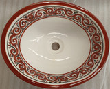 mexican oval bathroom sink sale