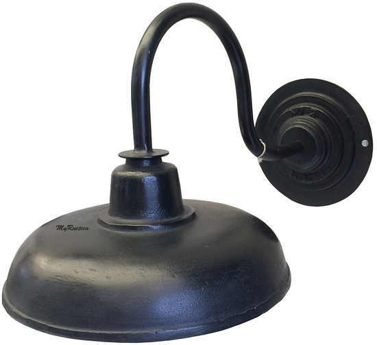 industrial wall bronze lamp