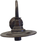 decorative wall bronze lamp detail for a loft
