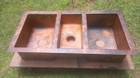 large copper kitchen sink on sale