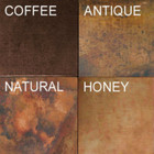 patina choices for square copper tabletops