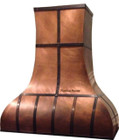 copper oven hood straps