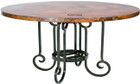 old european copper table