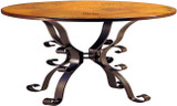 dining copper table