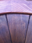 wooden headboard 70s