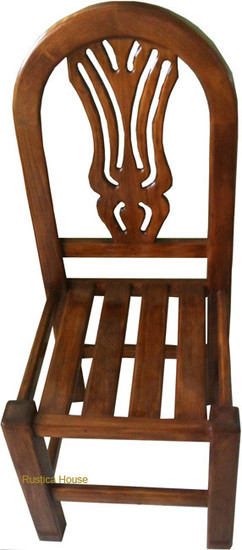 hand made mexican wooden chair