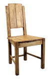 artisan crafted mexican wooden chair