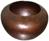 hammered copper vessel sink
