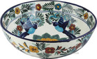 Mexican talavera sink pattern