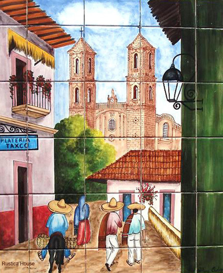 tile mural taxco