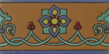 conventional relief border tiles